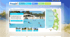 Desktop Screenshot of cote-ouest-campings.com
